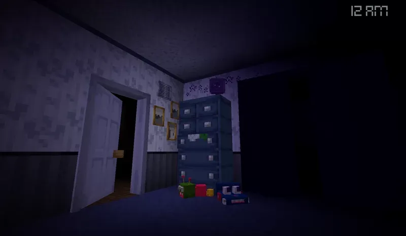 Five Nights at Freddy's 4 — Minecraft xarita, rasm 5
