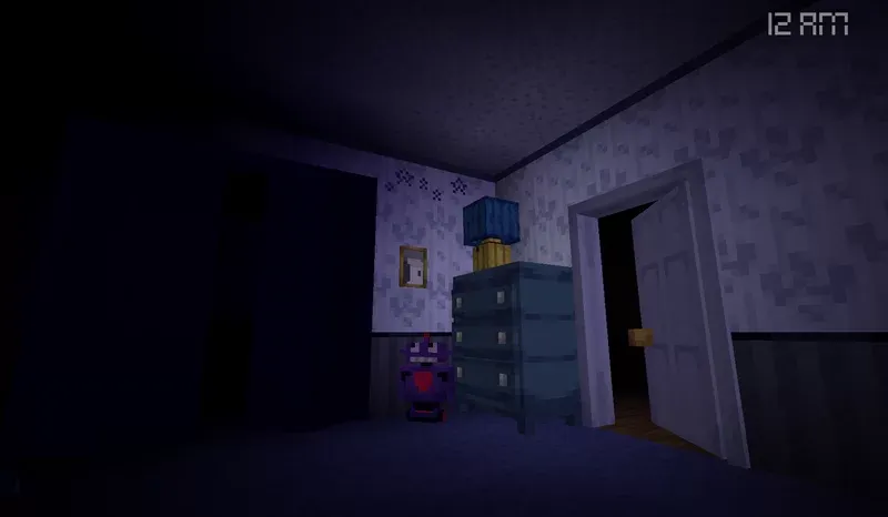 Five Nights at Freddy's 4 — Minecraft xarita, rasm 6