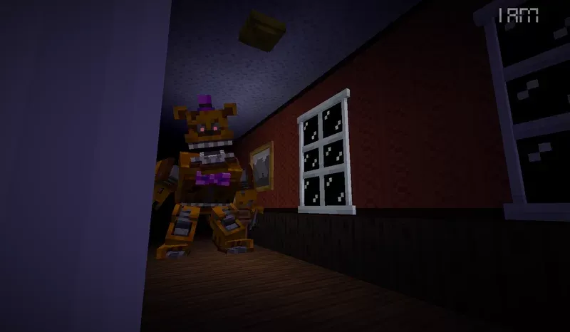 Five Nights at Freddy's 4 — Minecraft xarita, rasm 8