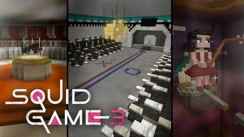 Vary2106'dan Squid Game 3 — Minecraft xarita, rasm 1