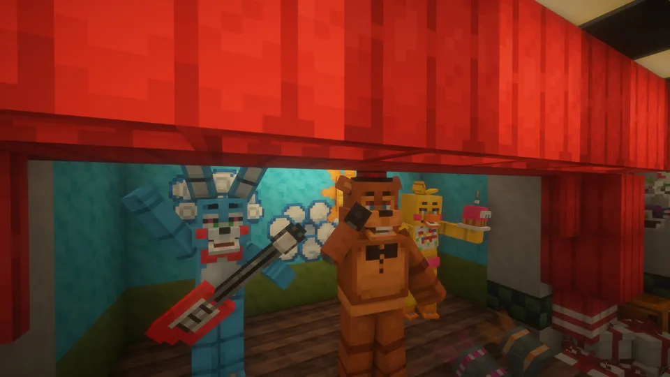 Fnaf 2 Map — Minecraft xarita, rasm 5