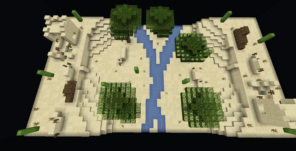Snipers va boshqalar — Minecraft xarita, rasm 4