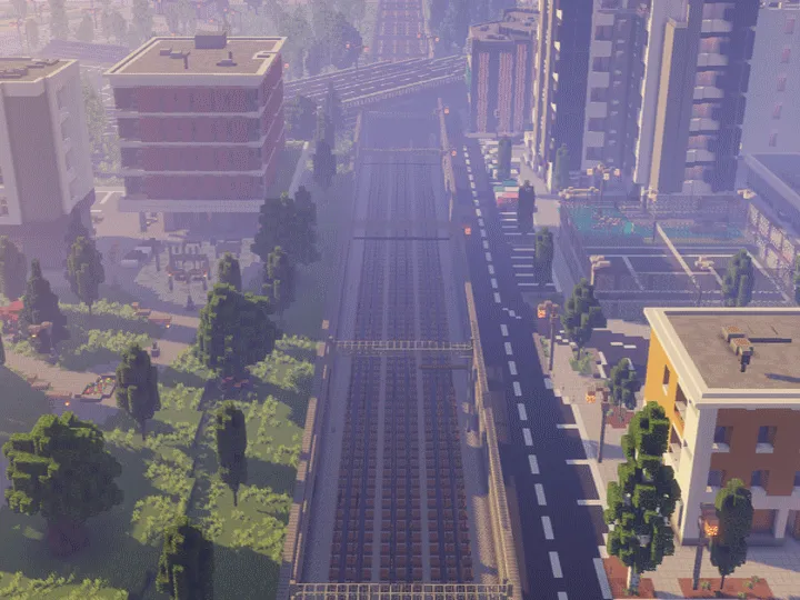 Maniysk shahri — Minecraft xarita, rasm 4