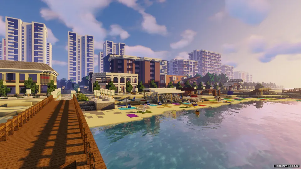 Arevotsk City — Minecraft xarita, rasm 2