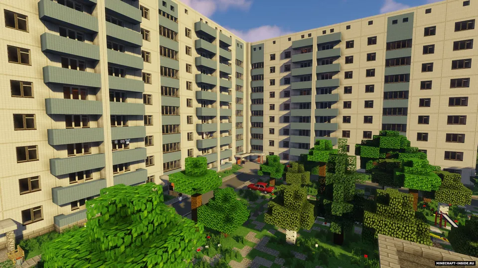 Arevotsk City — Minecraft xarita, rasm 3