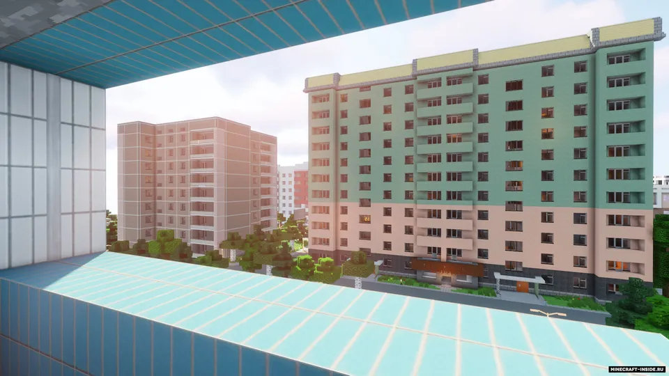 Arevotsk City — Minecraft xarita, rasm 4