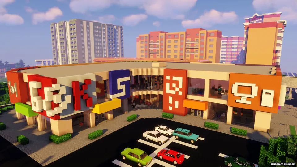 Arevotsk City — Minecraft xarita, rasm 7
