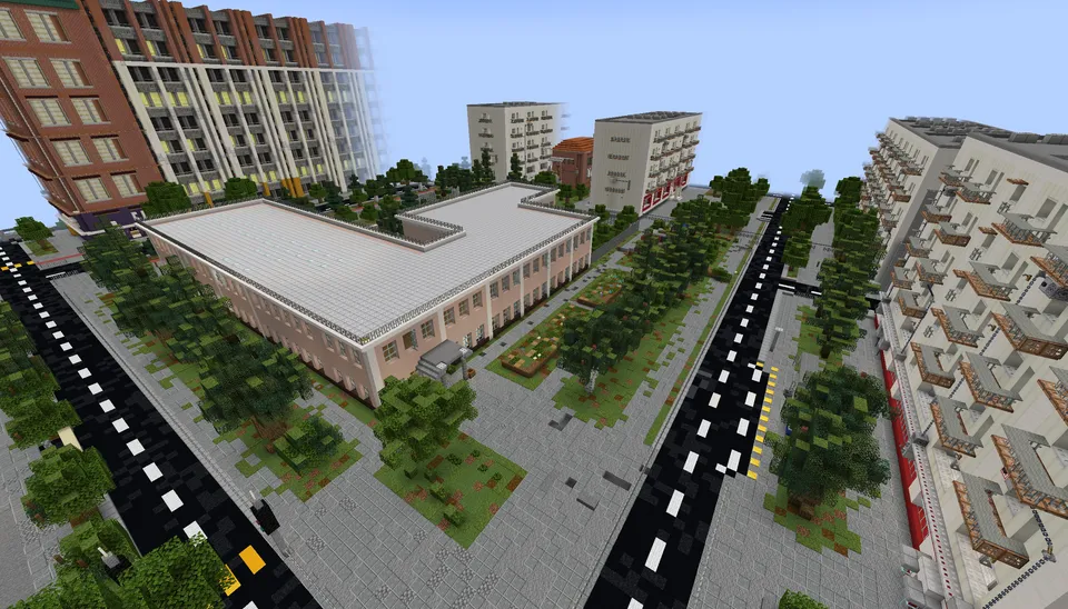 Tyumen shahri maktabi — Minecraft xarita, rasm 3
