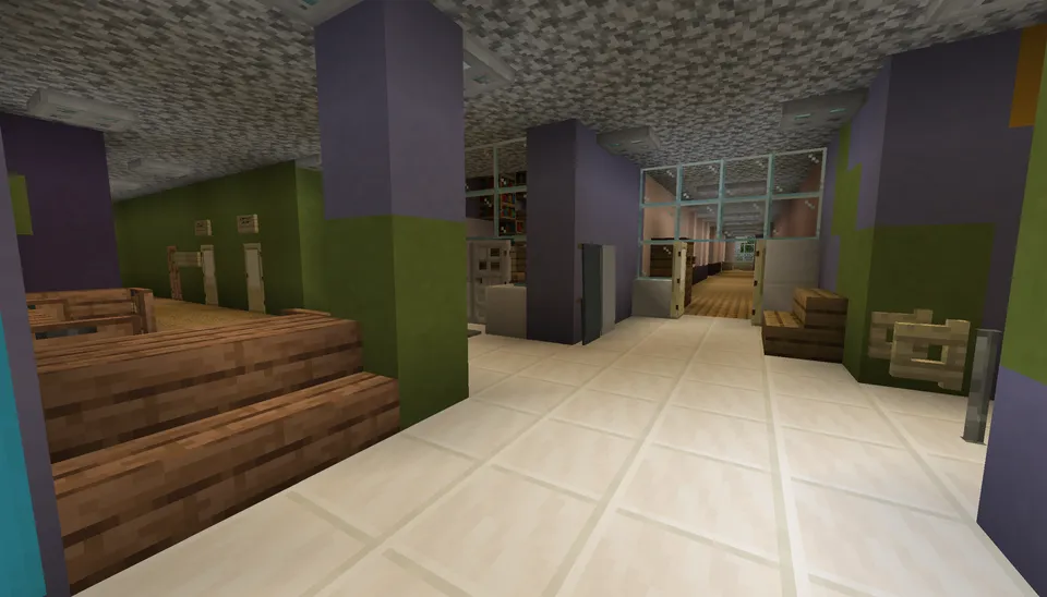 Tyumen shahri maktabi — Minecraft xarita, rasm 6