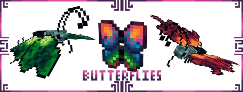 Butterflies Expansion! — Minecraft mod, rasm 1