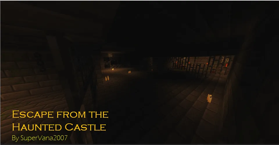 Escape from the Haunted castle — Minecraft xarita, rasm 2