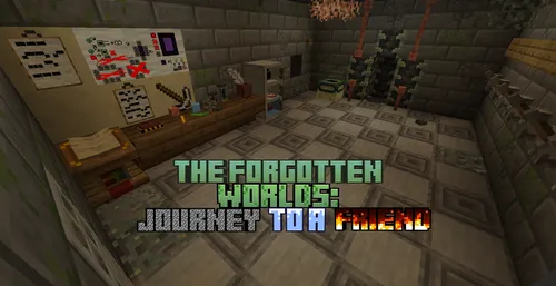 Unutilgan dunyolar: Do'stga sayohat — Minecraft xarita, rasm 1