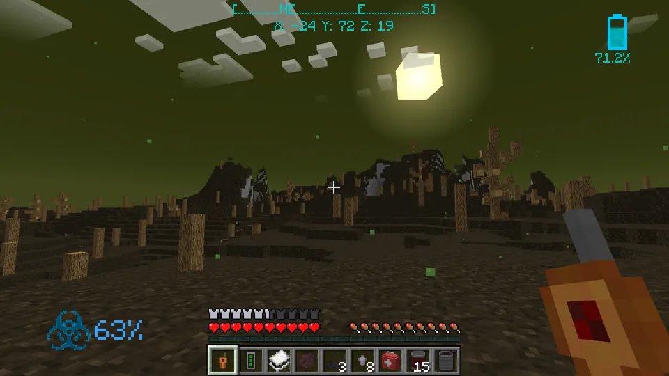 Scorched Earth - Bunkerdagi omon qolish — Minecraft mod, rasm 2