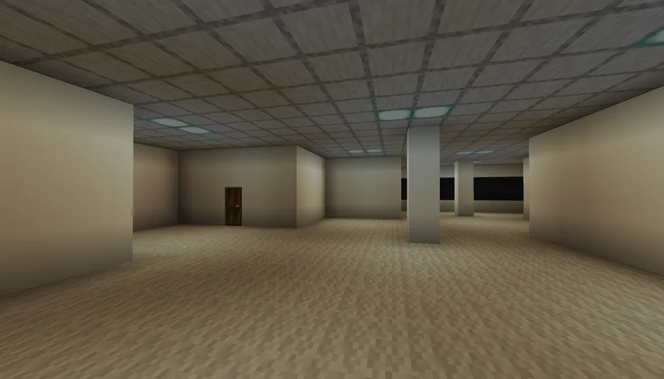 Backrooms | Levels 0-199 — Minecraft xarita, rasm 6