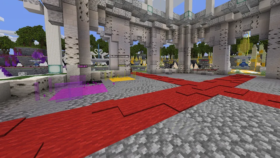 Bayroqni qo'lga kiritish 2 — Minecraft xarita, rasm 2