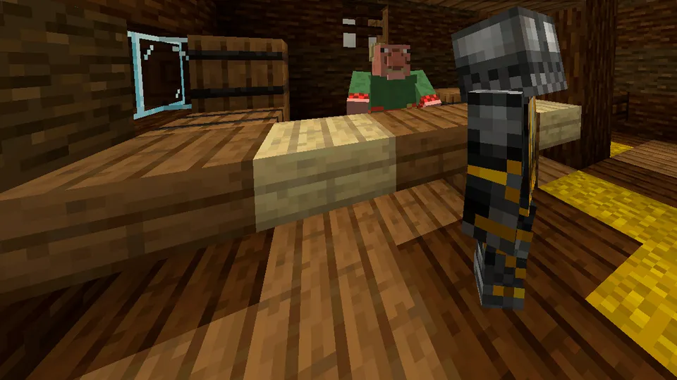 O'rta asrlar kooperativi (aqlli NPC'lar bilan) — Minecraft xarita, rasm 3
