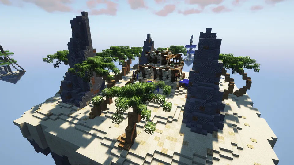 BedWars - Sand Dunes — Minecraft xarita, rasm 6