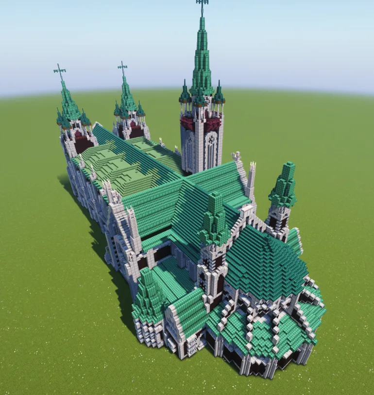 Olga-Yelizaveta kosteli — Minecraft xarita, rasm 2
