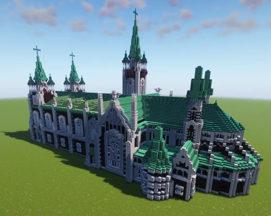 Olga-Yelizaveta kosteli — Minecraft xarita, rasm 3