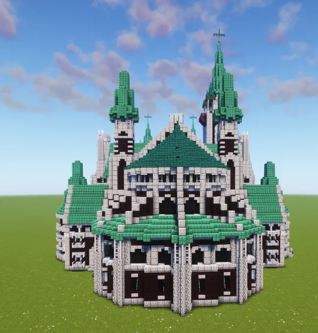 Olga-Yelizaveta kosteli — Minecraft xarita, rasm 4