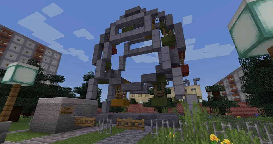 1983-yilgi Sovet shahri — Minecraft xarita, rasm 6