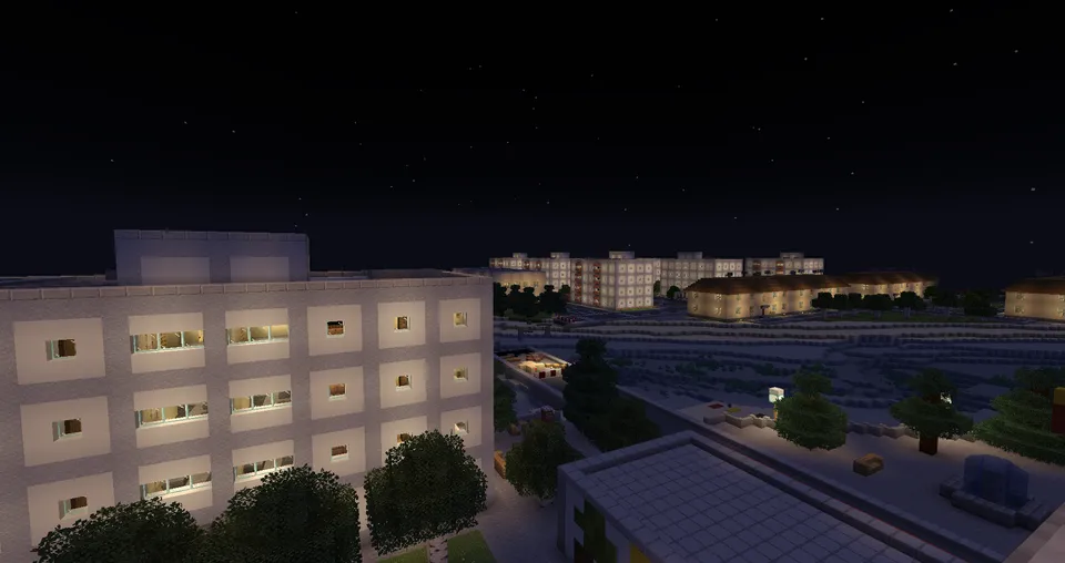 1983-yilgi Sovet shahri — Minecraft xarita, rasm 7