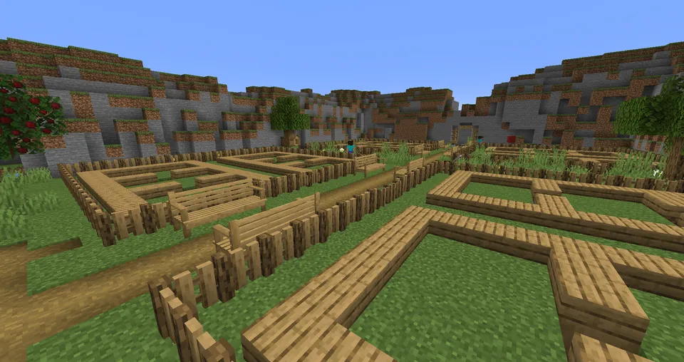 Minecraft'da Grow a Garden — Minecraft xarita, rasm 2