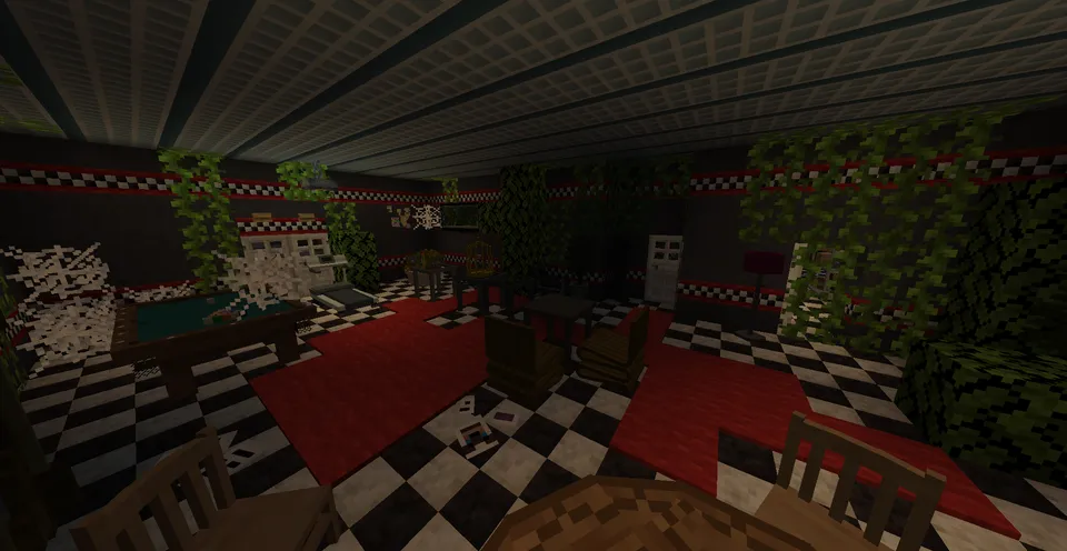 Vayron bo'lgan pitseriya — Minecraft xarita, rasm 2