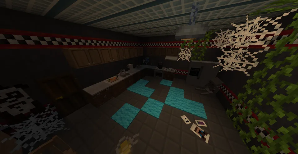 Vayron bo'lgan pitseriya — Minecraft xarita, rasm 6