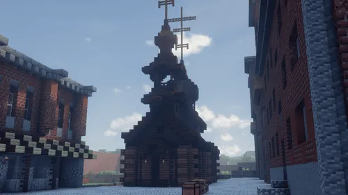 Zavodoukovsk shahri — Minecraft xarita, rasm 1