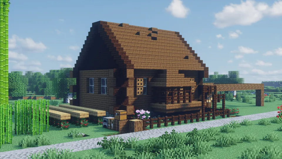 Zavodoukovsk shahri — Minecraft xarita, rasm 4