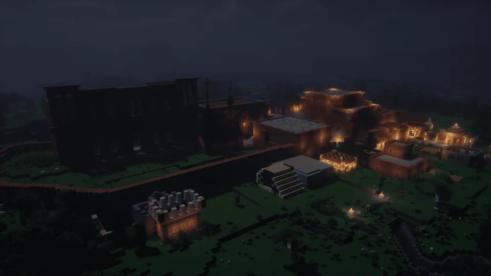 Zavodoukovsk shahri — Minecraft xarita, rasm 5