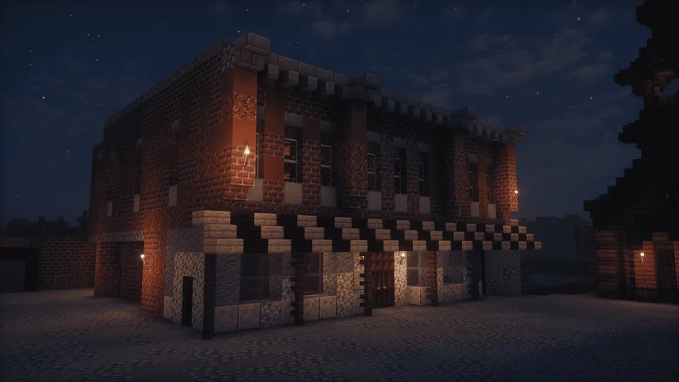 Zavodoukovsk shahri — Minecraft xarita, rasm 8