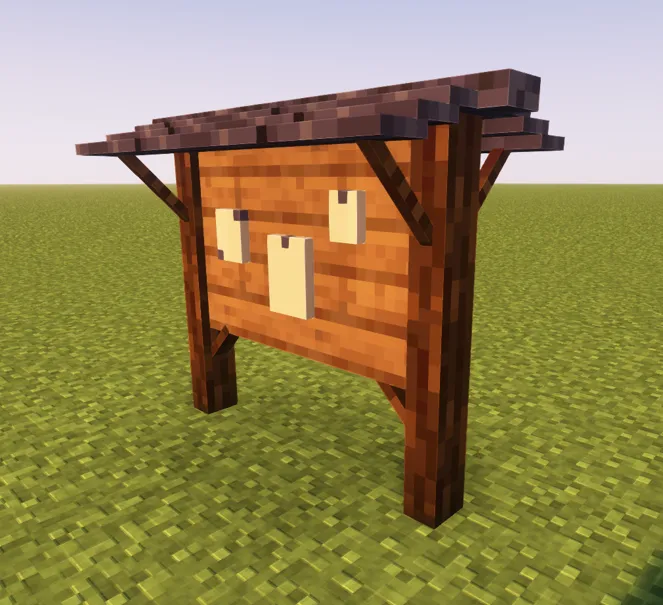 PlayerNoticeBoard — Minecraft mod, rasm 2