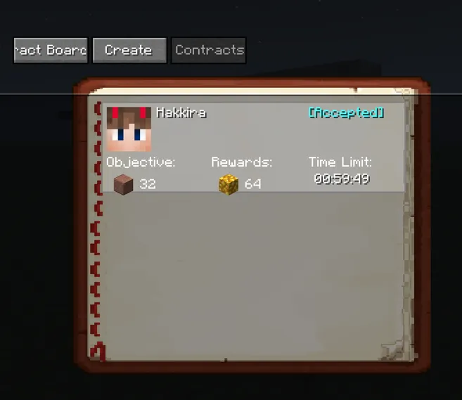 PlayerNoticeBoard — Minecraft mod, rasm 4