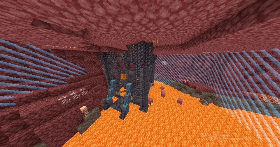 4 chunk / 2 o'yinchi — Minecraft xarita, rasm 6