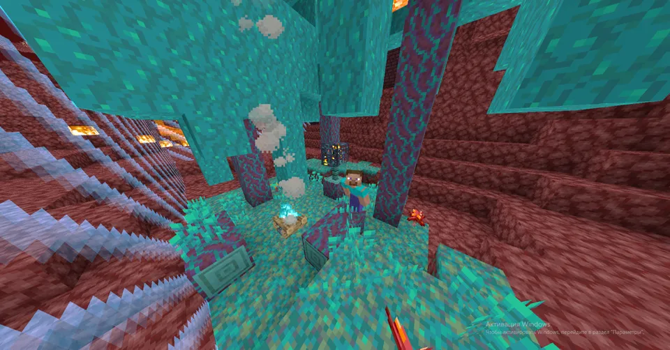 4 chunk / 2 o'yinchi — Minecraft xarita, rasm 7