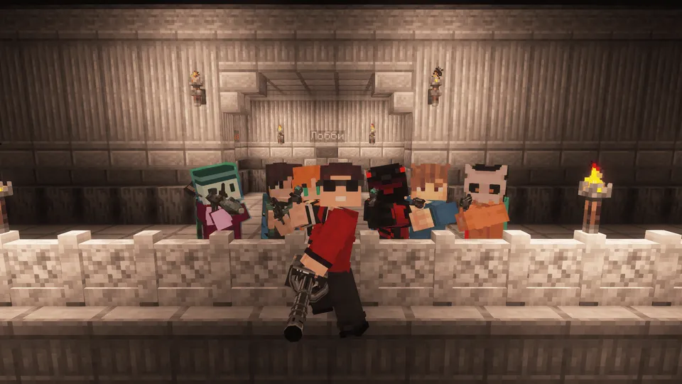Gun Game 2.0 — Minecraft xarita, rasm 8