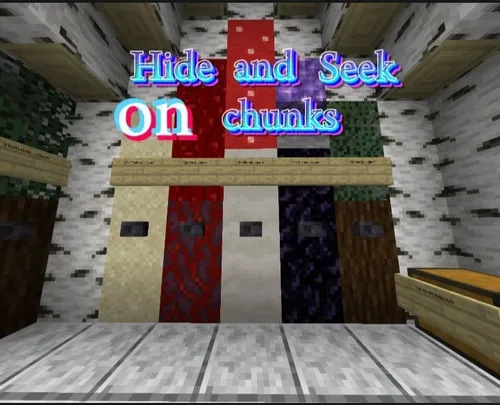 Hide And Seek On Chunks — Minecraft xarita, rasm 1