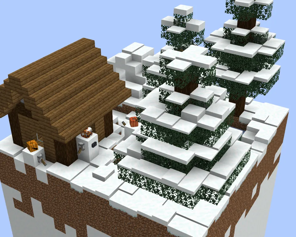 Hide And Seek On Chunks — Minecraft xarita, rasm 3
