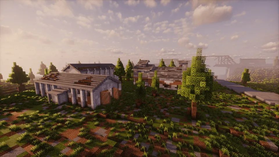 S.T.A.L.K.E.R. motivlari asosida kordon xaritasi — Minecraft xarita, rasm 8