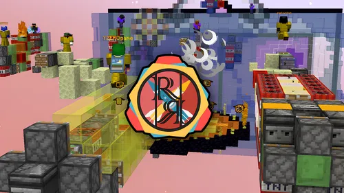 Rocket Riders — Minecraft xarita, rasm 1