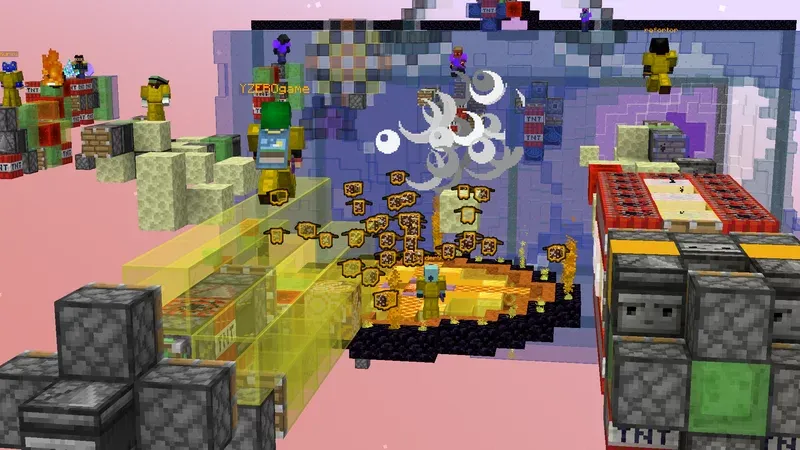 Rocket Riders — Minecraft xarita, rasm 5