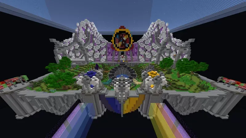 Rocket Riders — Minecraft xarita, rasm 7