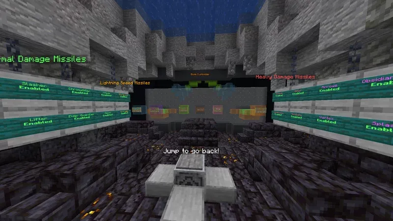 Rocket Riders — Minecraft xarita, rasm 8