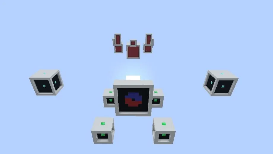 Ghast Wars — Minecraft xarita, rasm 4