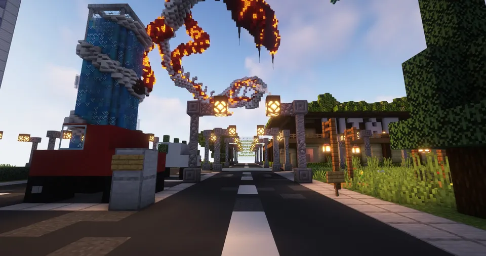 Sub Spiral Parkour — Minecraft xarita, rasm 4
