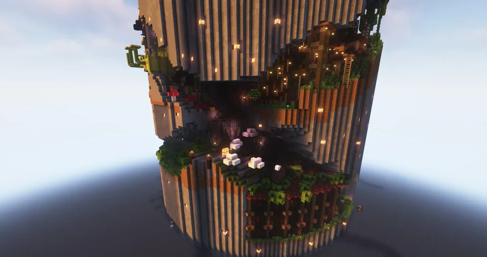 Sub Spiral Parkour — Minecraft xarita, rasm 6