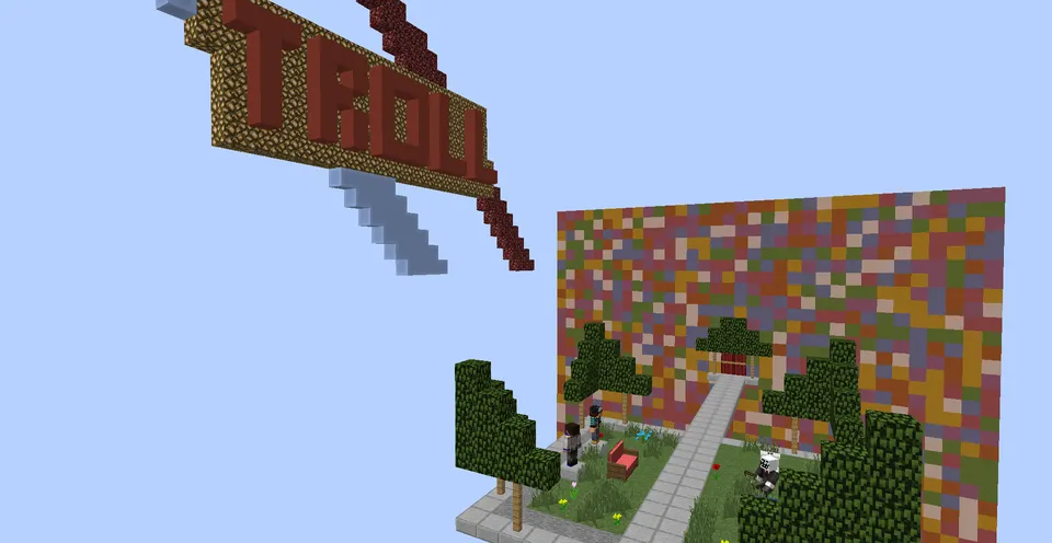 Edison va Jejka trolling xaritasi — Minecraft xarita, rasm 3
