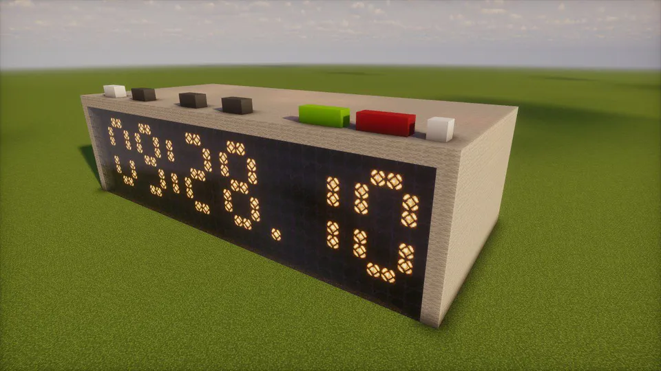 Soatlar — Minecraft xarita, rasm 2